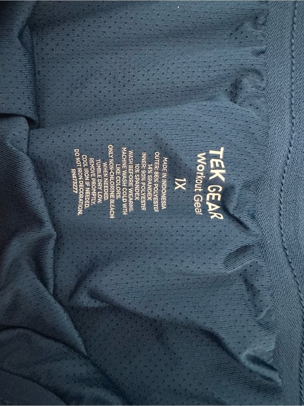 Women’s tek gear running shorts - Picture 2 of 4